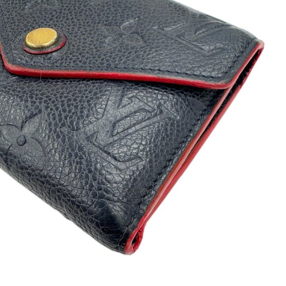 LOUIS VUITTON Brown Monogram Leather Wallet - Picture 4 of 10